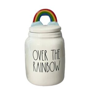 Rae Dunn Over the Rainbow Canister